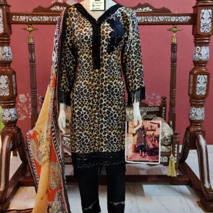 MARIA B CHEETA SILK